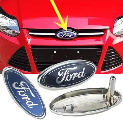 14.5X6см Эмблема для Ford Mondeo Explorer Focus 2 3 Fusion Transit F150 Fiesta Логотип Автомобиля Решетка Радиатора Задняя Крышка Багажника Наклейка Стайлинг T4D