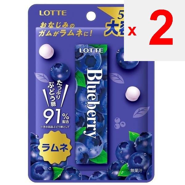Lotte Черничный рамунэ 50 г ОсобенностиЗнаменитая черничная жвачка теперь доступна в форме рамунэ.F ОсобенностиЗнаменитая черничная жвачка теперь доступна