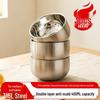 MAXCOOK 316L Stainless Steel Thermal Insulation Rice Bowls (3-Pack)