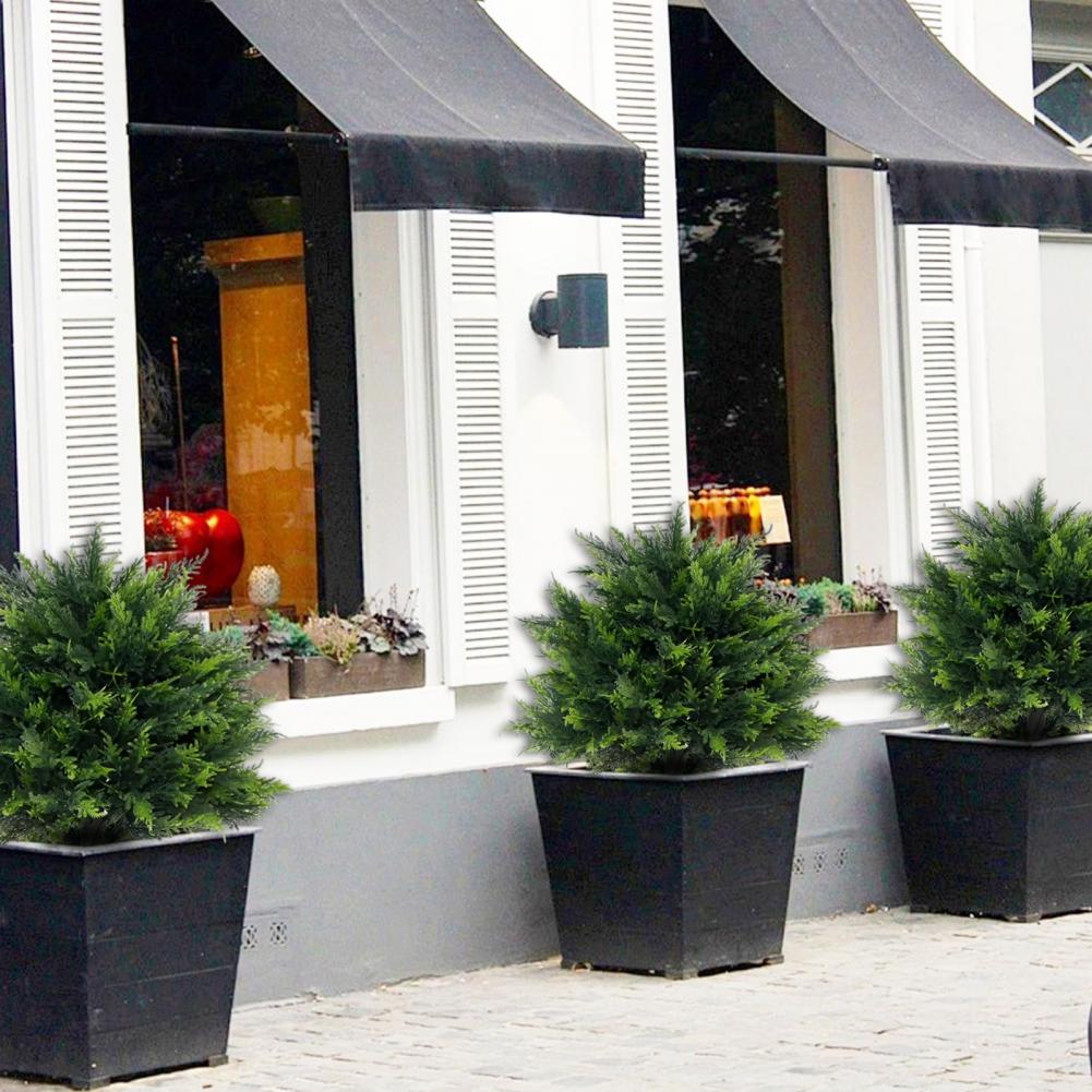 Пластиковая Boxwood Ball Topiary, устойчивая к УФ-излучению, Искусственная Топиария