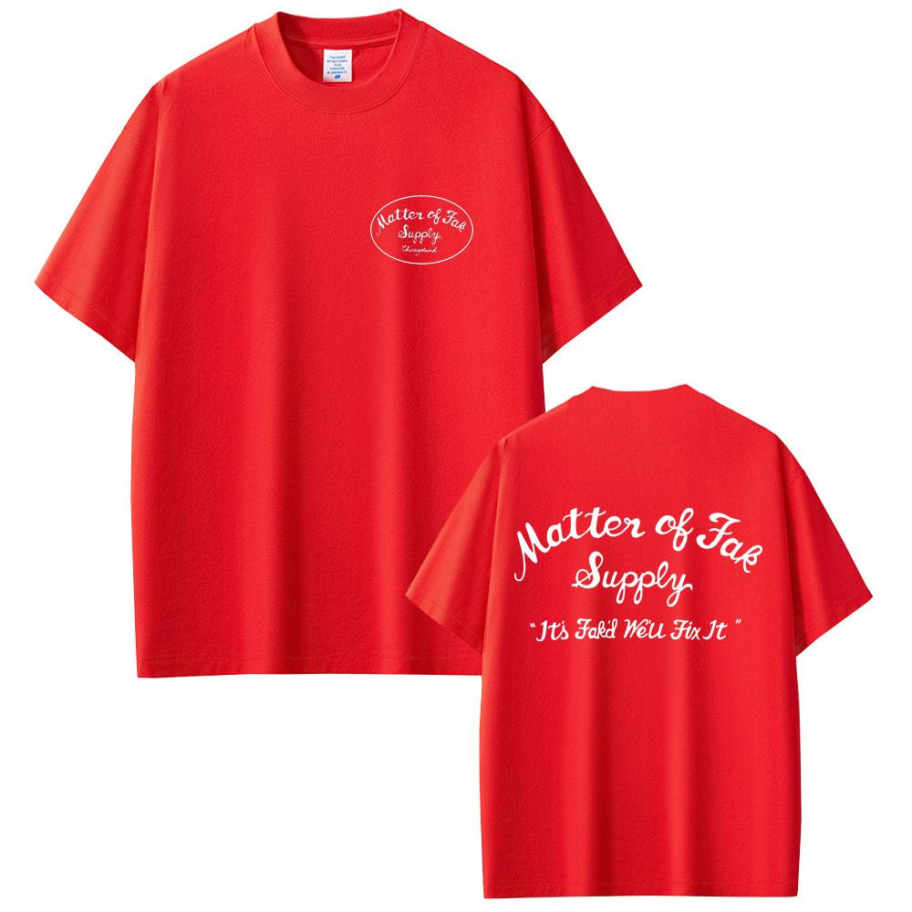 Matter of Fak The Bear TV Show Jeremy Allen T Shirt The Original Beef of Chicagoland Tshirt Unisex Women Casual Cotton Tshirts