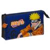 Тройной пенал - Educa Borras - Naruto Shippuden - На молнии - Унисекс - 3 отделения