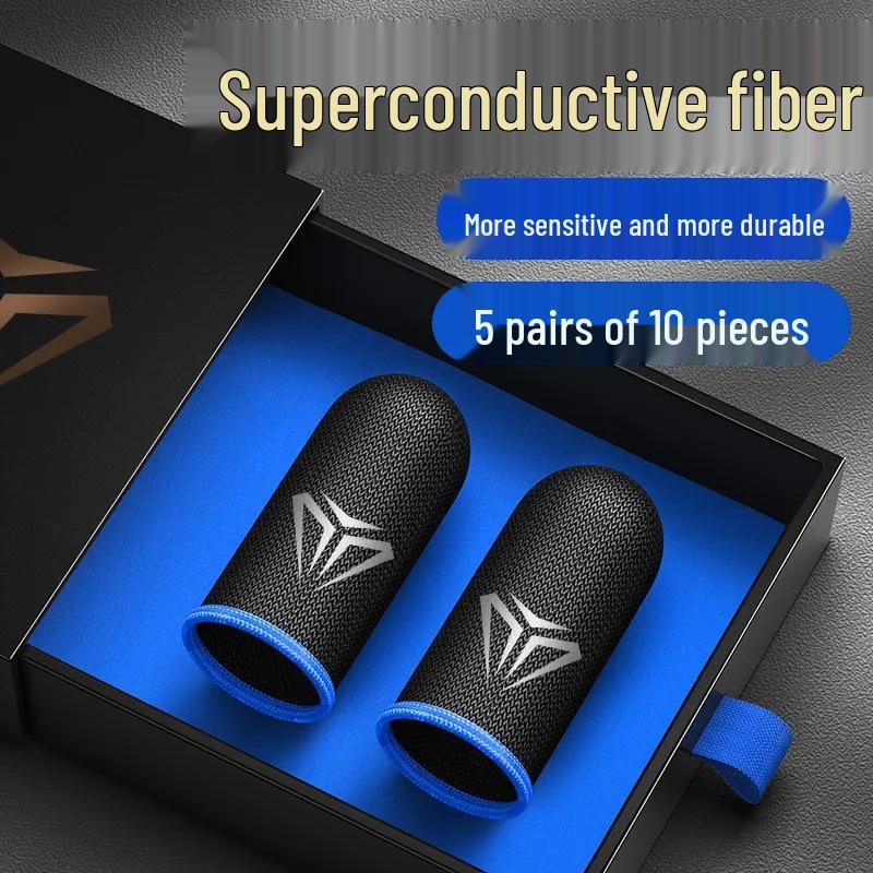 Esports Game Finger Sleeves: Sweatproof, Anti-Slip, Ultra-Thin Thumb Sleeves for Mobile Gaming (PUBG, King of Glory)