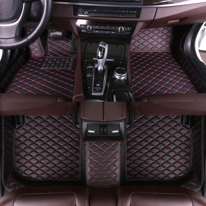 Custom LHD Car Floor Mats for BMW 5Series 5seats GT F07 2010-2017, Single Layer Foot Pads, Carpet Coverage, Interior Accessories