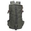 Fishing Tackle Backpack Large Capacity Portable Cylindrical Fishing Rod Bag with Rod HolderArmy