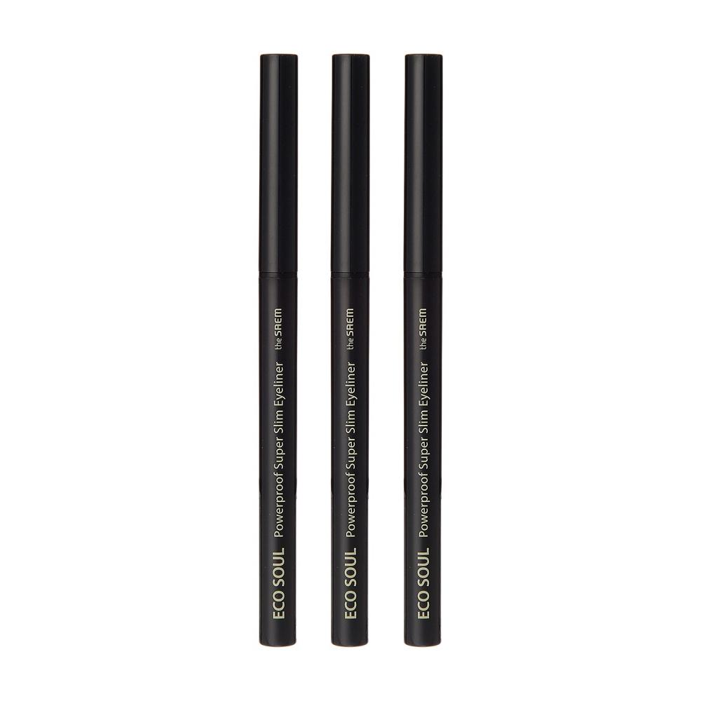 The Saem Bk01 Night Black Eye Liner Eco Soul Powerpr