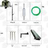 Xinnengda Portable Telescopic Lightning Rod with Manual Lifting Mast