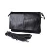 Leather Second Bag Clutch Shoulder Crossbody Bag Shoulder Bag Chest Bag Divider Large Shoulder Belt Wedding Bag Business Formal Ceremonial Occasions