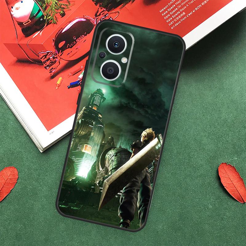 Final Fantasy VII Case For OPPO Reno 13F 14F 12F 11F 12 11 10 14 Pro 8T 8 Lite OPPO Find X9 X8 X6 X5 Pro Cover