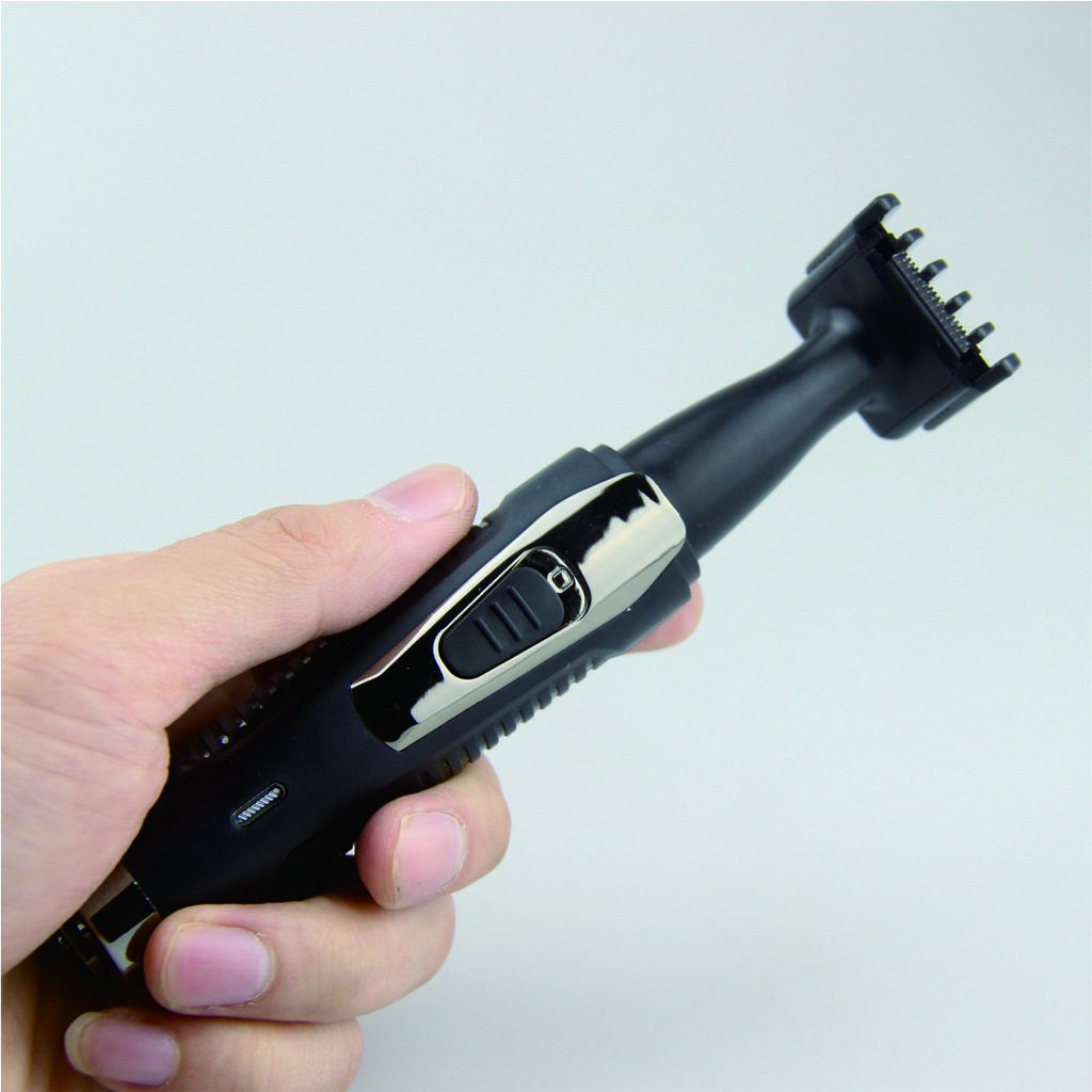 Electric Ear and Nose Hair Trimmer Set Dual Blade 2 In 1 Rechargeable Waterproof Dual Edge Blades for Easy Cleansing