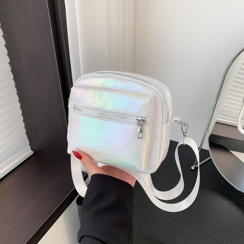 Модные женские сумки Весенние простые новые трендовые модные сумки через плечо Простые повседневные сумки Квадратные сумки на одно плечо