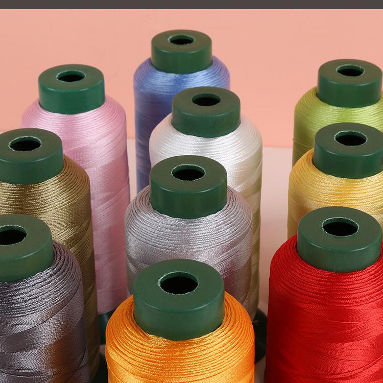 Высокопрочная мерсеризованная нейлоновая нить 150D/3-слойная для шитья и работы по коже