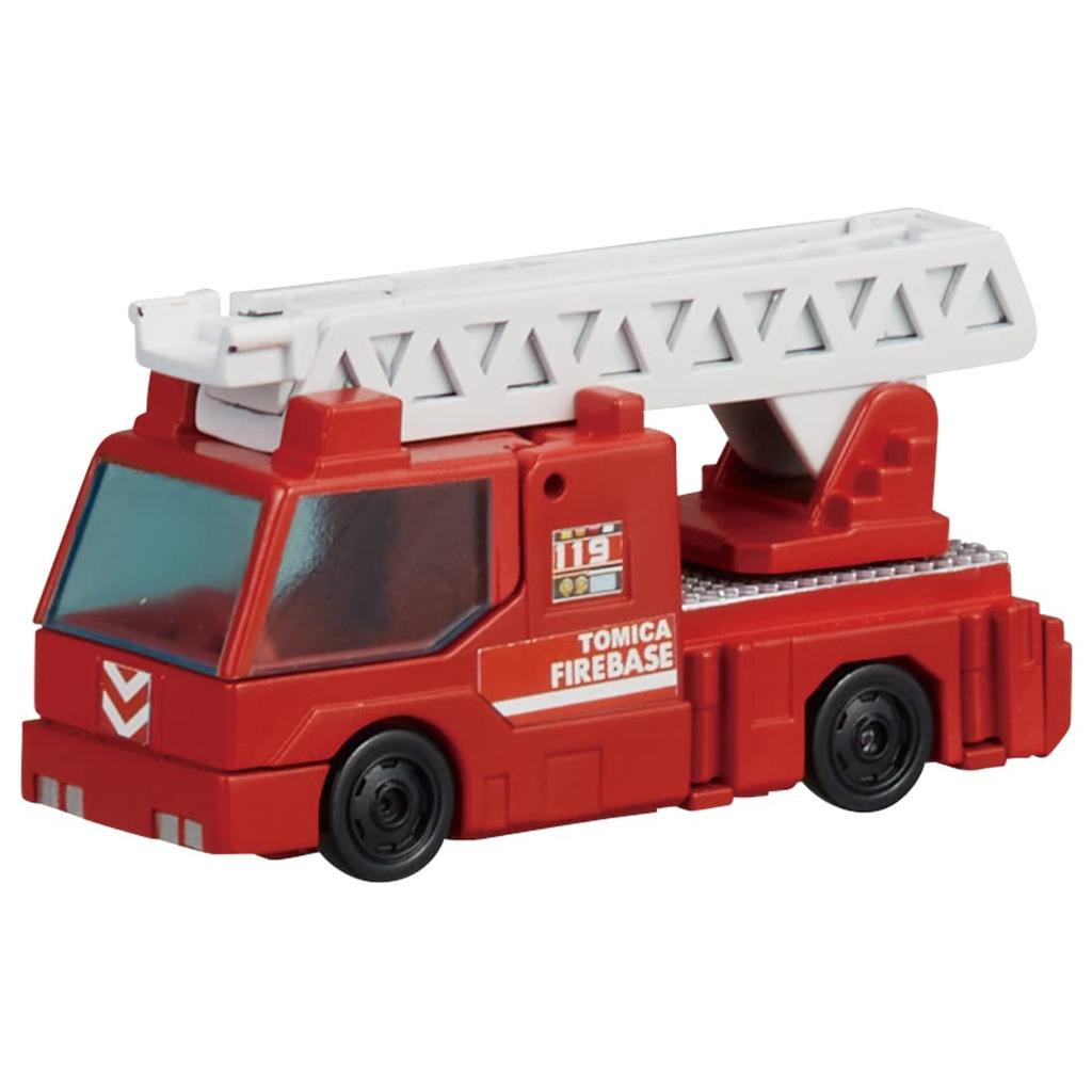 TAKARA TOMY Tomica Town Пожарно-спасательная Мини-машинка Игрушка-машинка Возраст 3 года и старше Соответствует стандартам безопасности игрушек Сертификация ST Маркировка TOMICA "Tomica Выезд!