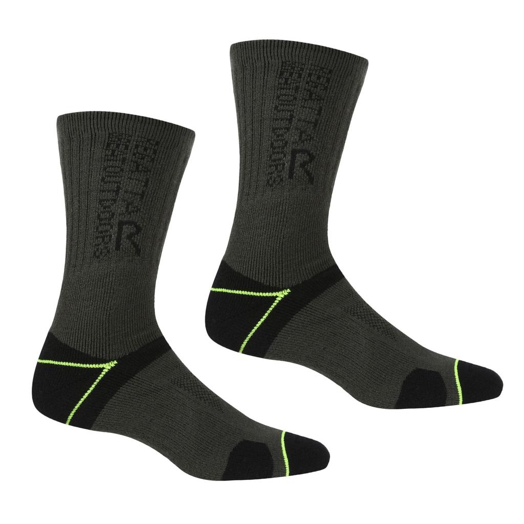 Regatta Mens Blister Protection II Socks (Pack of 2)
