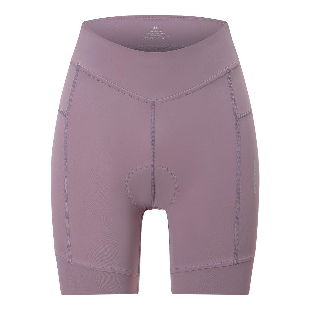 Женские велосипедные шорты Hiserwa для контроля живота с силиконовой подкладкой для подъема бедер