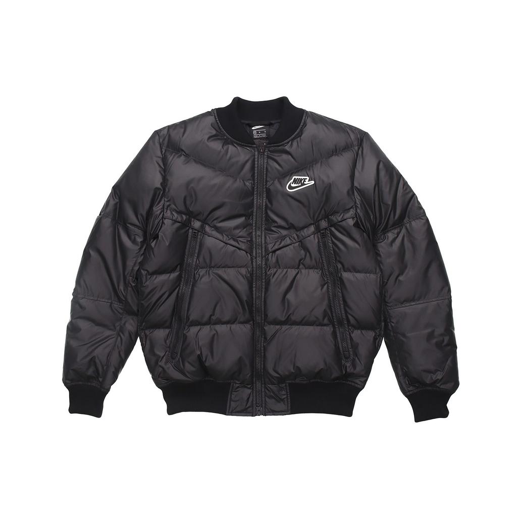 Nike Спортивная пуховая куртка Зимняя мужская Черная CU4403-010