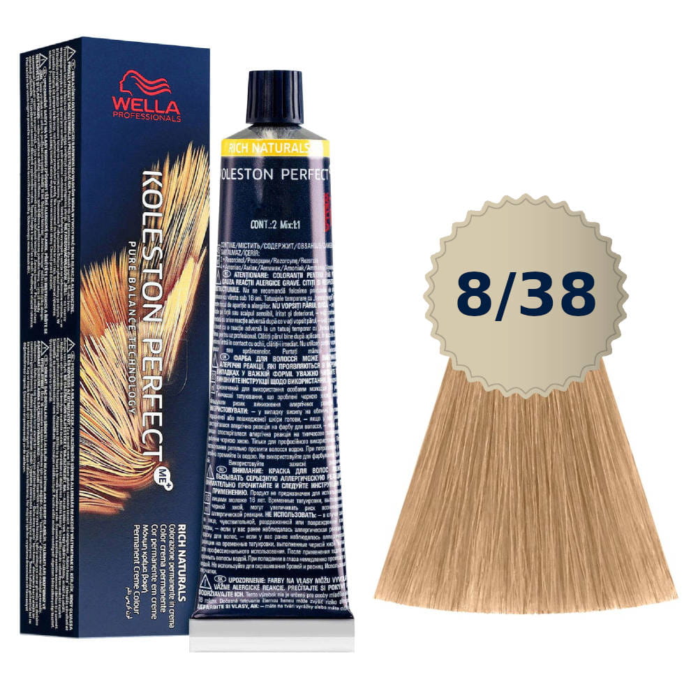 Wella Koleston Me + 8/38 Paint 60Ml