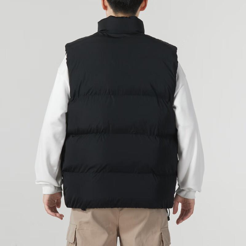 Jordan Vests Men's Black Stand Collar Moderate Other