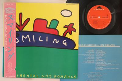 Виниловая пластинка SENTIMENTAL CITY ROMANCE Smiling 28MX2039 POLYDOR 1982 Япония Obi Японский PopRock Б/у