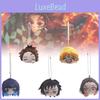 Demon Slayer Tanjiro Inosuke Zenitsu Cartoon Plush Brooch Keychain Soft Short Plush