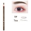 10pcs Brand Hengsi Pull Peel Eyebrow Pencil Brown Black Waterproof Eyebrow Enhancement Wholesale Cosmetics Long Lasting Beginner
