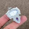 Dendrite Opal, Opal Gemstone 925 Sterling Silver Jewelry Pendant 1.97" KKG-333
