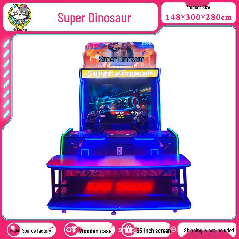 Double Player Shooting Arcade Game Machine for Children