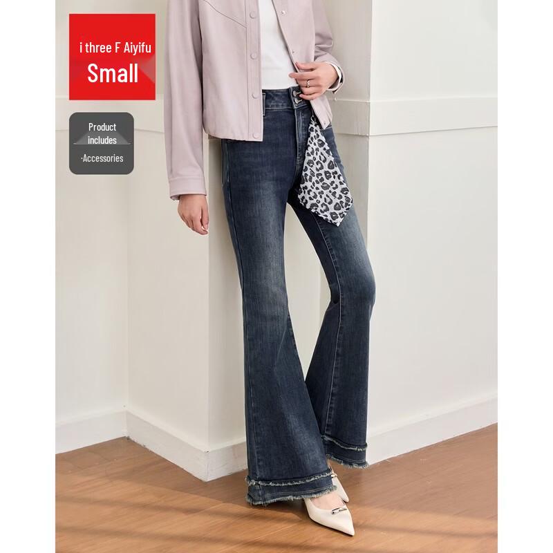 Женские облегающие джинсы-клеш IEF Petite с эластичностью