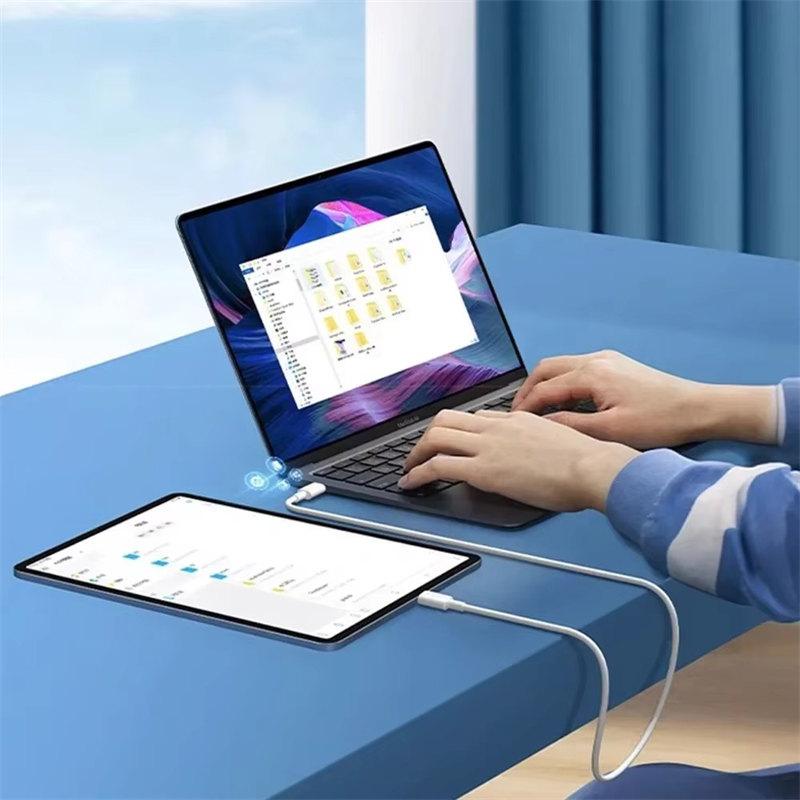 Быстрое зарядное устройство 120 Вт 10 А PD Dual USB C на Type C кабель для быстрой зарядки высокоскоростной передачи данных проводной шнур для Samsung Mi