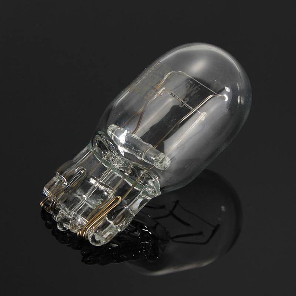 2Pcs T20 Halogen Lamp Glass Daytime Running Light Turn Signal Light Stop Brake Tail Lamp Bulbs 7443 W21/5W