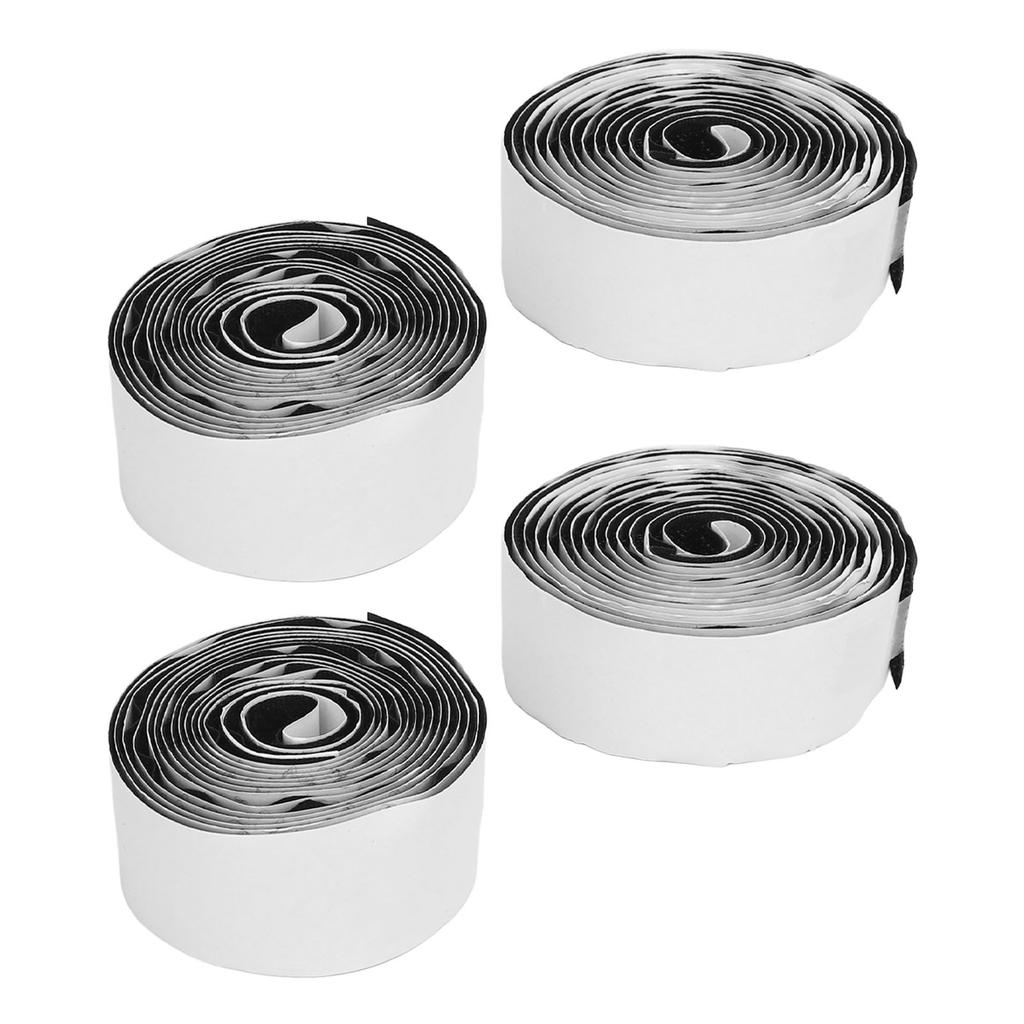 2 Set Guitar Effects Pedal Board Tape Set 2.5cmx2m Strong Adhesive Cuttable Hook and Loop Tape Set