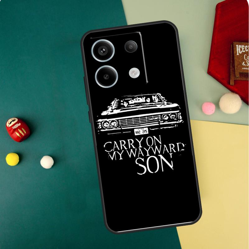 Сверхъестественное CARRY ON WAYWARD SONS Чехол Для Xiaomi Redmi Note 14 13 12 11 10 9 15 Pro Plus Redmi 15 14C 13C 10C 12C 15C Funda