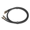 Monoso A202R o Кабель Чистая медь Посеребренная Двойная Головка Лотоса 2RCA Сигнальный Кабель для