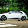2 шт. Боковые полосы на двери автомобиля, накладки-юбки для Mercedes Benz W177 A-Class AMG A35 4Matic A45 S 2018-Настоящее время A220 A250 Аксессуары