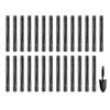 Gutter Brush, 80 Feet Total Length 4.33 Inch Diameter Gutter Cleaning Tools, Ground-Level Gutter Brush Leaf Guard for 5 Inch Gutters
