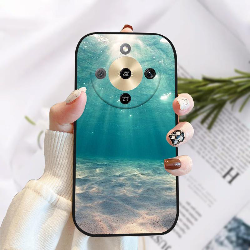 Чехол для Honor X9D Мягкий ТПУ Силиконовый Чехол для Телефона Для Honor Magic8 Lite X70 HonorX70 HonorX9d Задняя Крышка Coque Противоударный Fundas