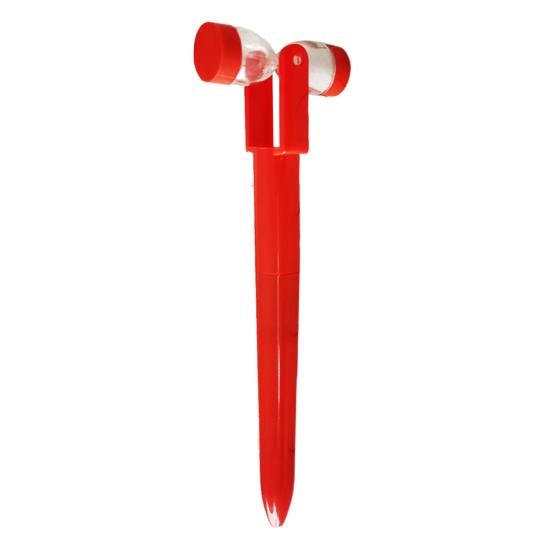 Sand Timer Ballpoint Pen Novelty Sand Clock Pen Black Ink Twist Pen with Hourglass Top for School Office Supplies