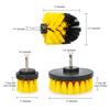 2/3.5/4'' Electric Scrubber Brush Drill Extension Rod All Purpose Cleaner Car Detailing Brush Tool Rim Brush Set Car Cleaning
