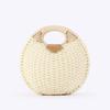 Плетеная пляжная сумка-полумесяц из соломы в корейском стиле для женщин