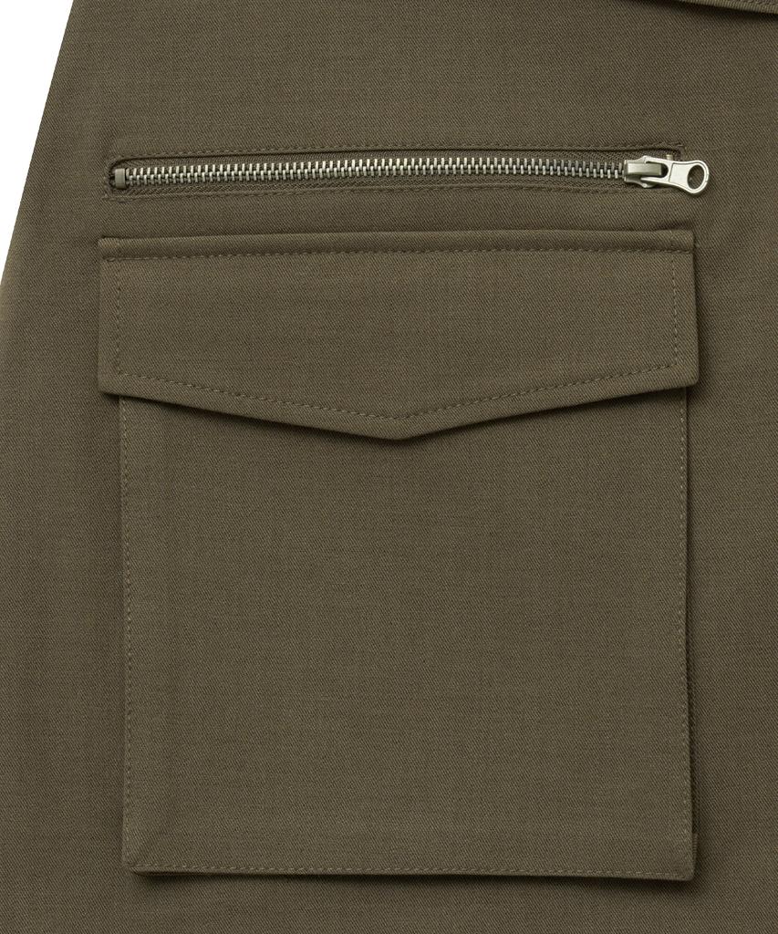 Midnight Move Zip Skirt [Brown]