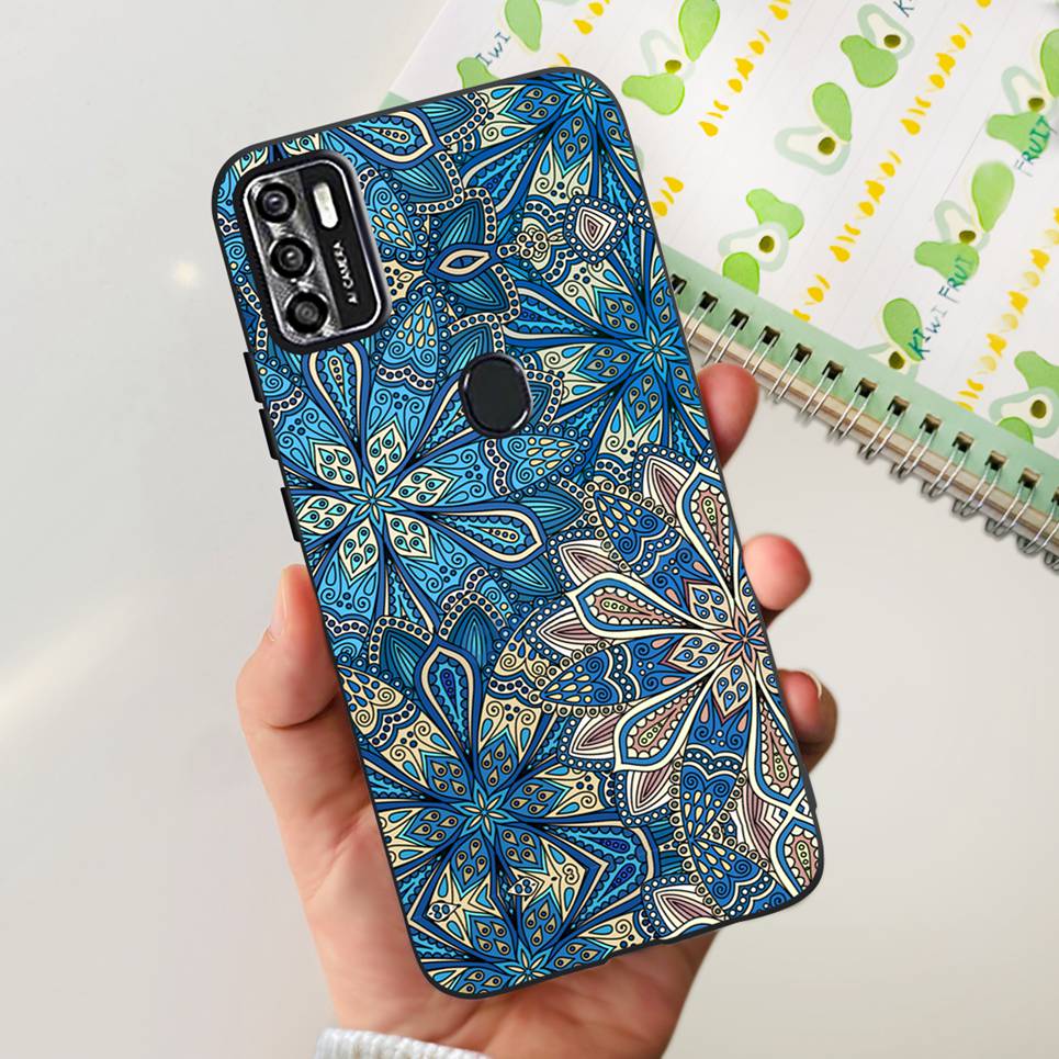 Case For ZTE Blade A7s A7020 Black Matte Soft TPU Protection Shockproof Cover For ZTE Blade L210 Fundas Stylish Luxury Housing