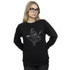 Marvel Womens/Ladies Spider-Man Web Crouch Sweatshirt