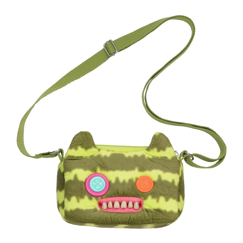 Fluffy Crossbody Bag Wide Eyed Weirdo Screech Dolls Ugly Tooth Monster Plush Toys Big Head Furry Backpack Gifts