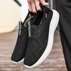 2025 Lightweight Men Casual Shoes Breathable Male Sneakers Anti-slip Flats Outdoor Walking Summer Mesh Loafers for Men Pius Size