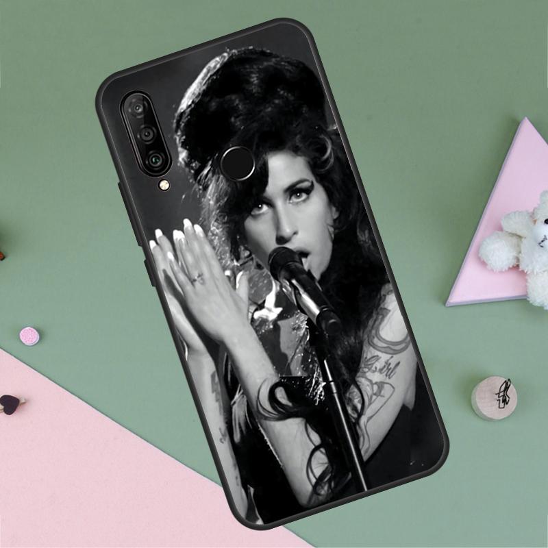 Чехол Amy Winehouse Для Huawei P30 P40 Lite P60 Pro Nova 7i 8i 11i 12i 12s 10 9 SE Y90 Y60 Y70 Y72 Y61 Y91