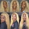 African Style Lace Front Wig With Tight Curls Long 13x4 Synthetic Hair Women Natural Look