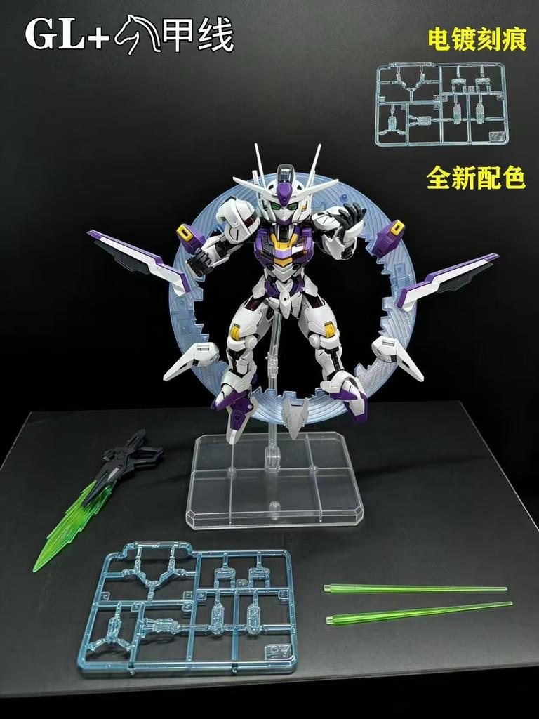 Gl Модель Mgsd Xvx-016 Aerial Сборочные Модели Черный С Особыми Эффектами Фигурка Робот Пластиковая Модель Хобби Подарки Игрушки