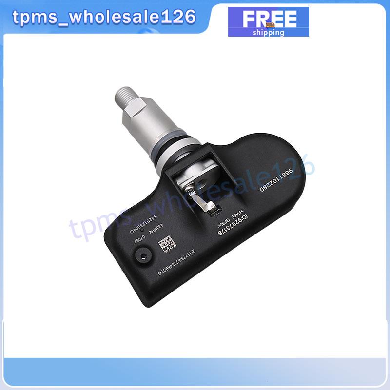 433 МГц TPMS Система контроля давления в шинах Датчик 4 шт. 9681102280 для 2005-2009 Peugeot 1007 407 607 807 2004-2013 Citroen C5