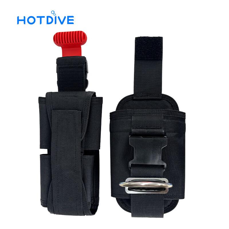 HOTDIVE Scuba Diving 10lb Quick-Release Weight Pocket Bag