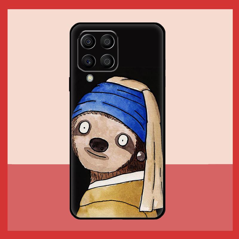 Забавный чехол-ленивец для Samsung Galaxy M12 M52 M06 M16 M36 M56 M33 M15 M55 M31 M13 M14 M53 M32 M35 M34 M54